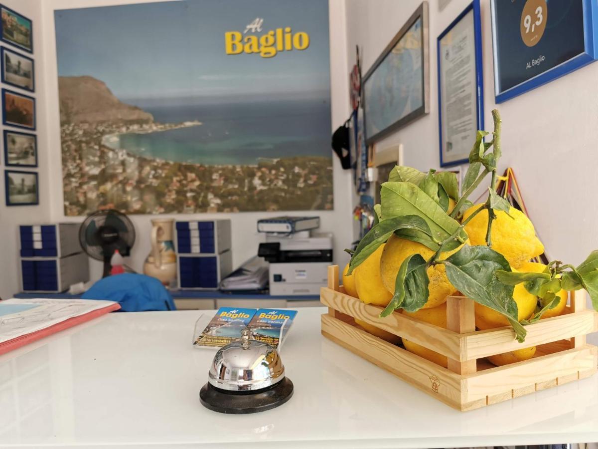 Al Baglio Hotel Mondello Kültér fotó